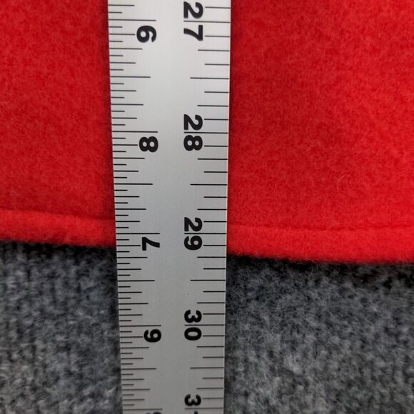 Angiola Bellini Women's Blazer Jacket Red 14 Shawl Lapel One Button Wool Italy - Picture 11 of 12